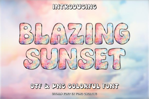 Blazing Sunset: The Color Font That Elevates Your Brand Identity