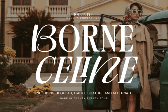 Borne Celine: The Serif Font Elevating Digital Brand Experiences
