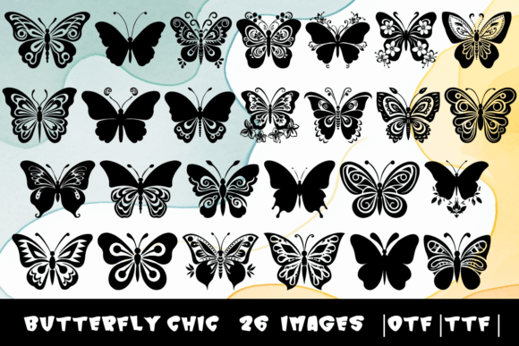 Butterfly Chic Typeface: Elevating Handmade Brand Identity
