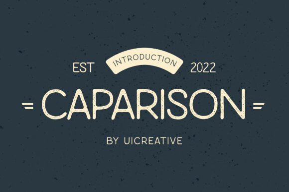 Caparison Typeface Review: A Balanced Sans Serif for Elegant Brand Identity