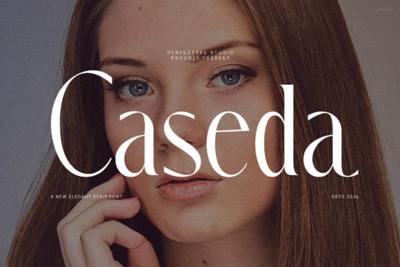Caseda: Elevating Digital Brand Identity with Elegant Serif Typography
