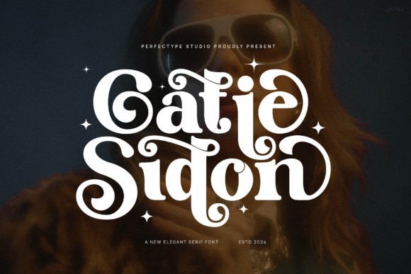 Catie Sidon: The Elegant Serif Typeface for Modern Editorial Design