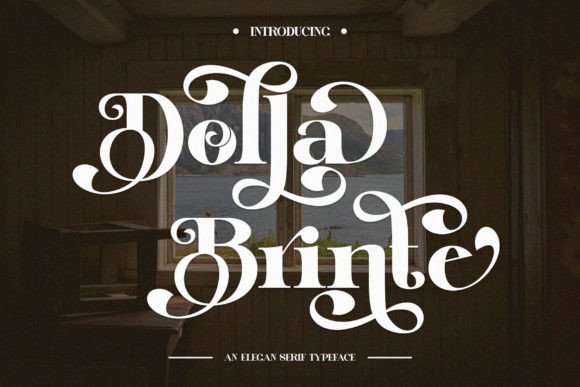 Dolla Brinte: The Elegant Serif Typeface for Professional Branding