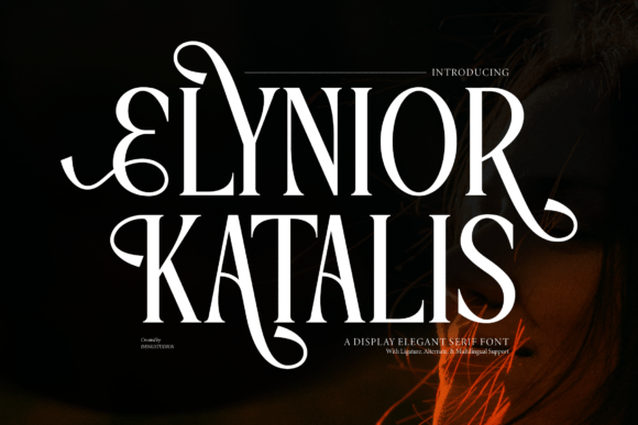 Elynior Katalis: Elevating Editorial Design with Elegant Serif Typography