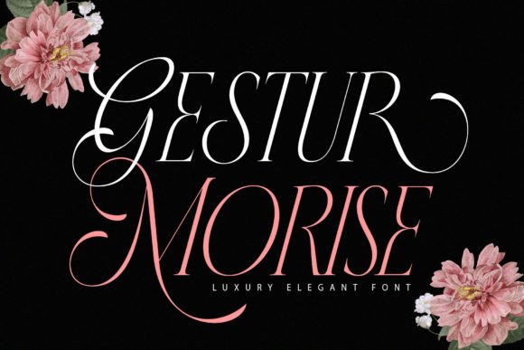 Gesture Morise Typeface Review: Elevating Elegant Digital Branding