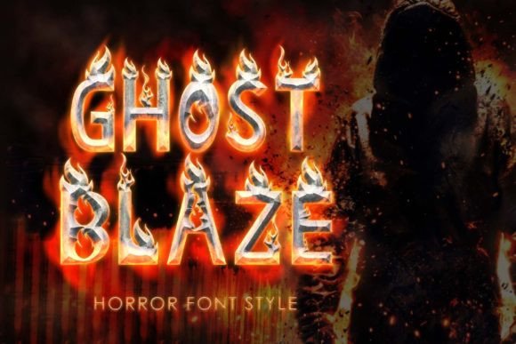 Ghost Blaze: The Premium Horror Typeface for Scroll-Stopping Campaigns