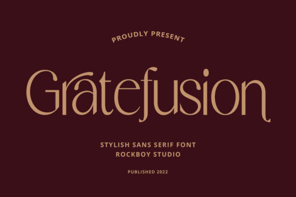 Gratefusion: The Elegant Serif Typeface for Modern Web Design