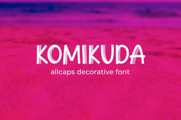 Komikuda: A Sophisticated Sans Serif for Editorial Design
