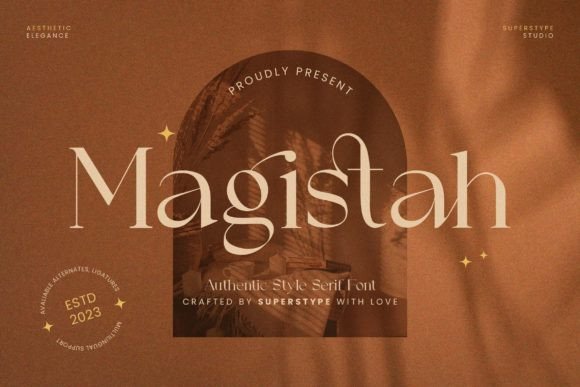 Magistah: The Sophisticated Serif Font for Elevated Branding