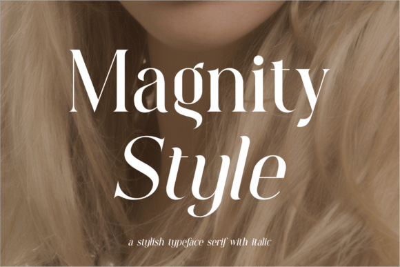 Magnity Style: The Serif Typeface That Elevates Small Business Branding