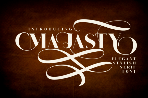 Majasty: The Serif Typeface That Elevates Campaign Visuals