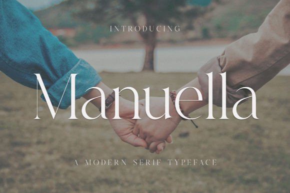 Manuella: A Serif Typeface for Editorial Design and Brand Identity