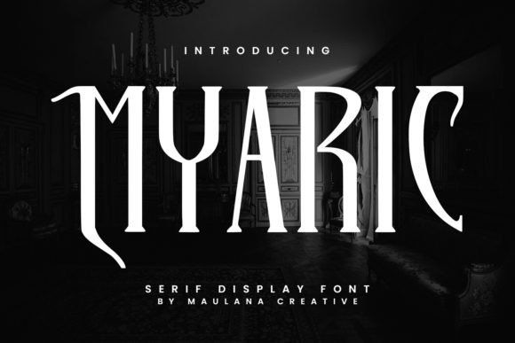 Myaric Typeface Review: Elevating Campaign Visuals With Elegant Serif Design