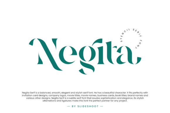 Negita Typeface: A Stylish Serif for Modern Digital Branding