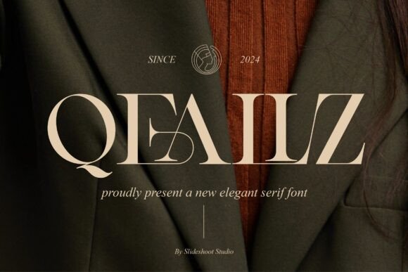 Qealiz: Elevating Editorial Design with Luxury Serif Typography