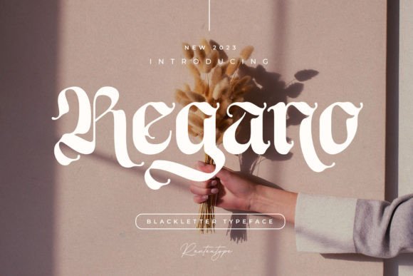 Regano Typeface: Elevating Handmade Brand Identity