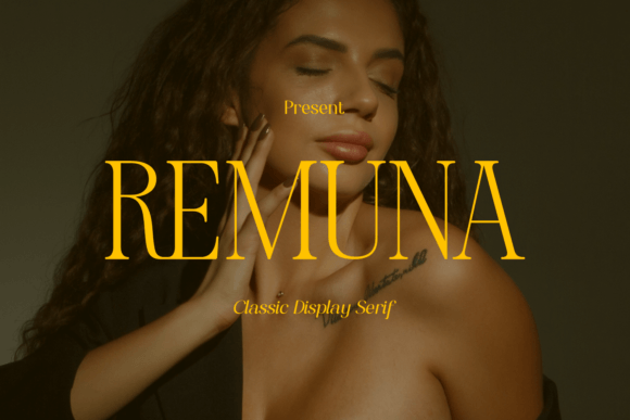 Remuna Typeface: Elevating Editorial Design with Classic Elegance