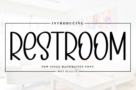 Restroom: A Timeless Sans Serif Font for Editorial Design