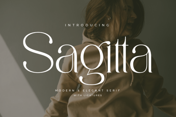 Sagitta Typeface: A Minimalist Sans Serif for Modern Brand Identity