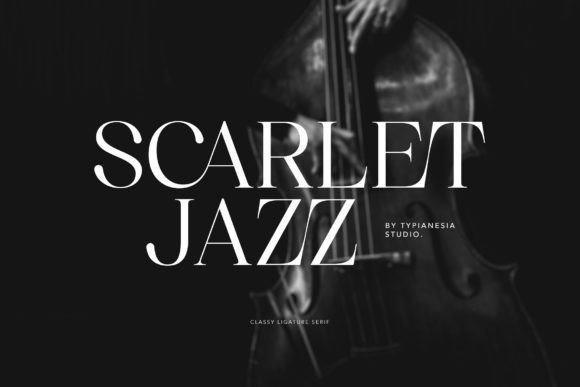 Scarlet Jazz Typeface: Elevating Small Business Branding