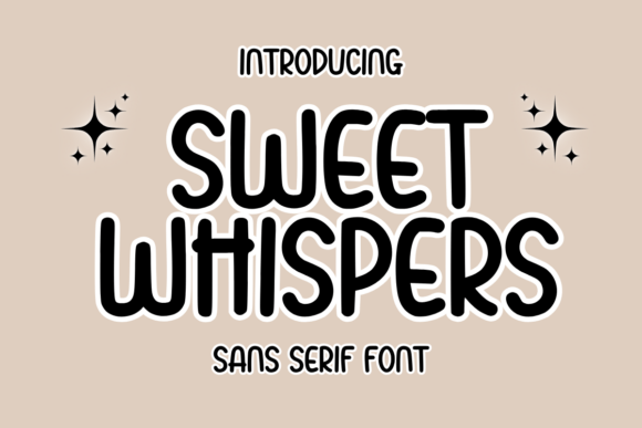 Sweet Whispers: The Perfect Handwritten Font for Crafters and Sellers